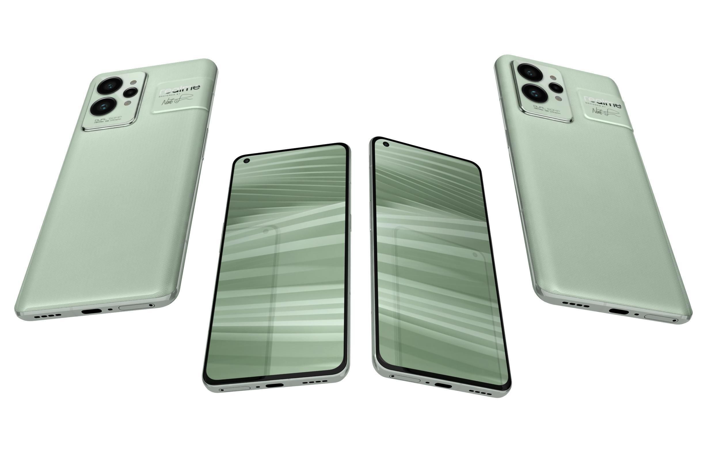 Realme 9 GT2 Pro Green 3D model_5