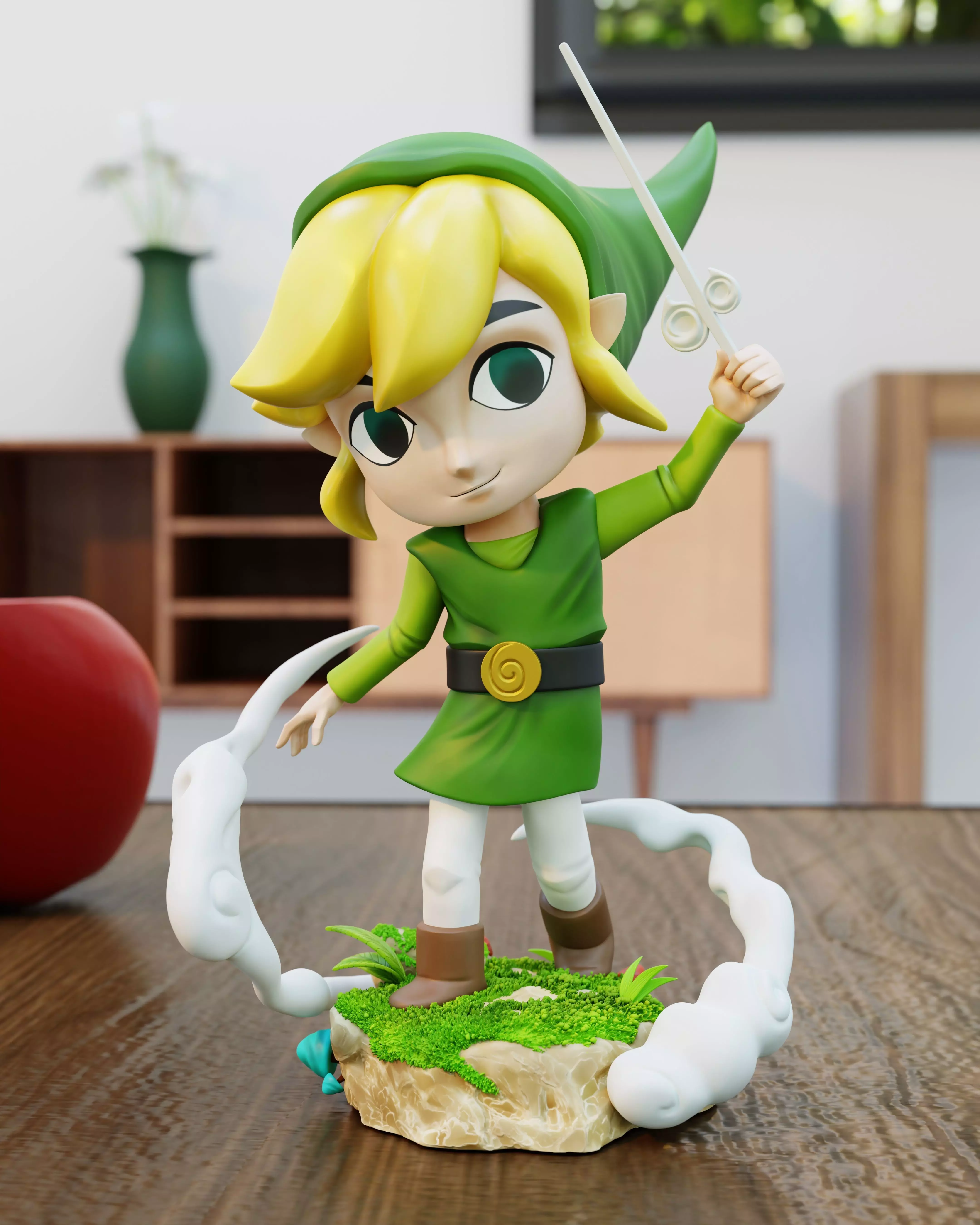 toon Link  3D print model_0