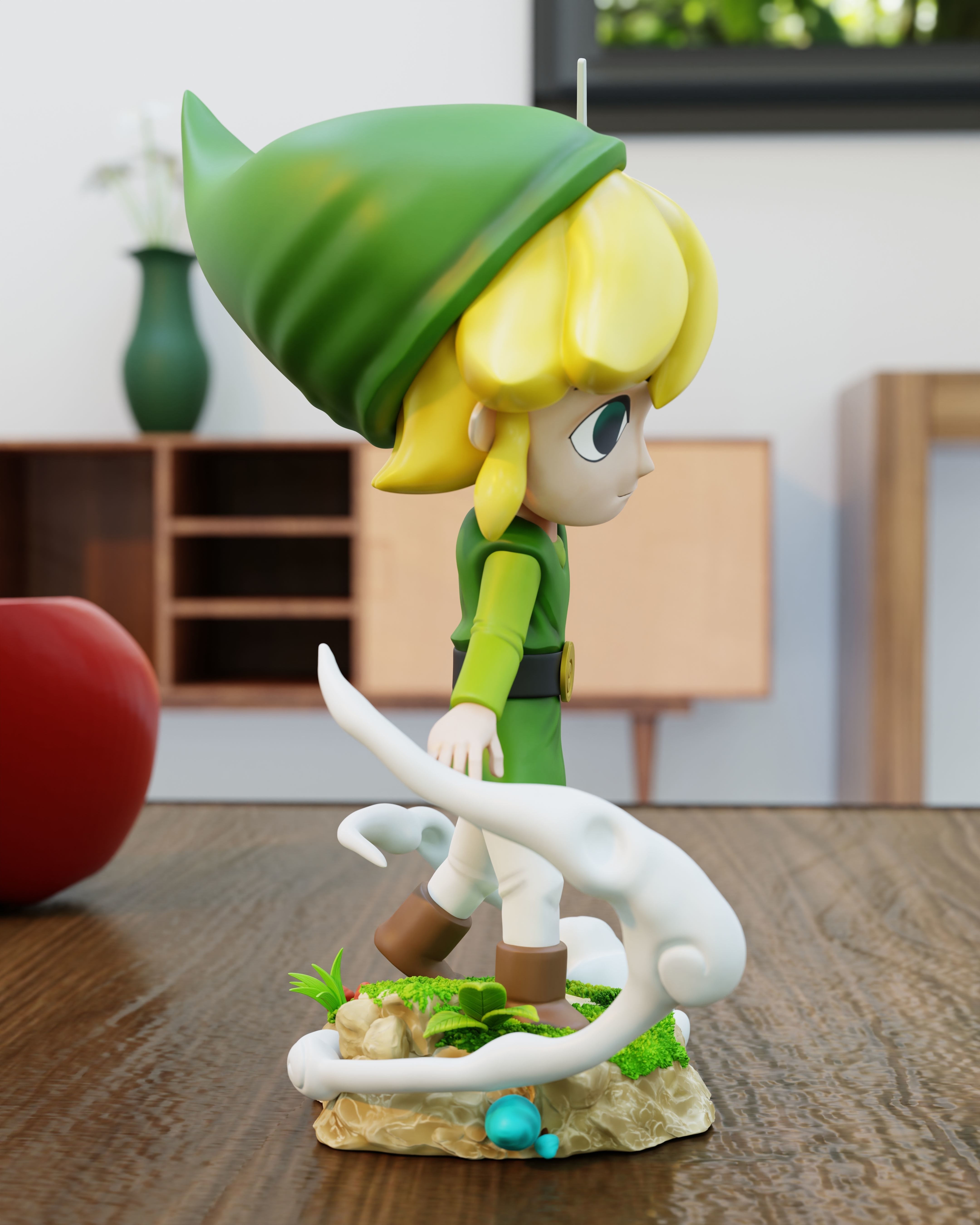 toon Link  3D print model_3