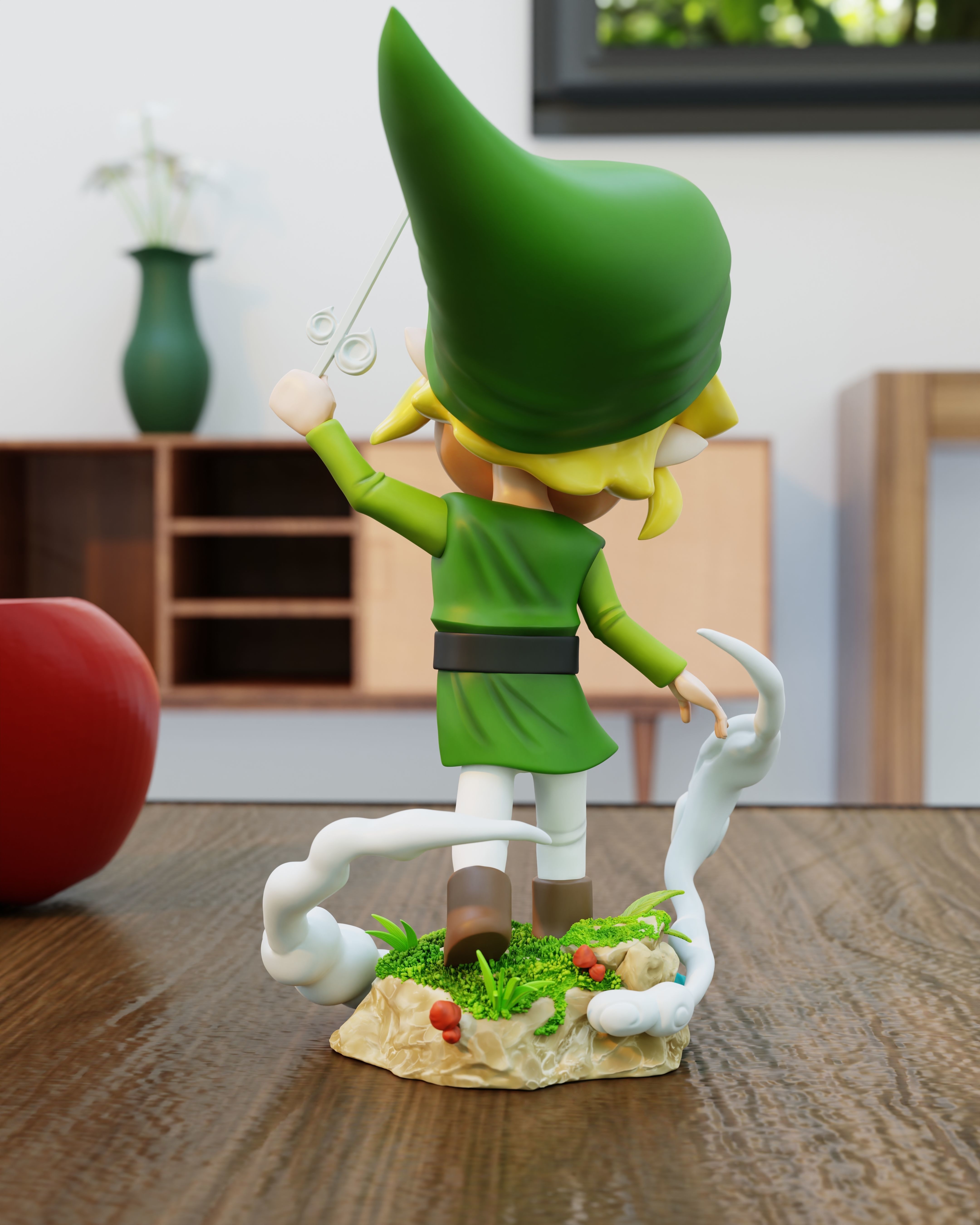 toon Link  3D print model_1