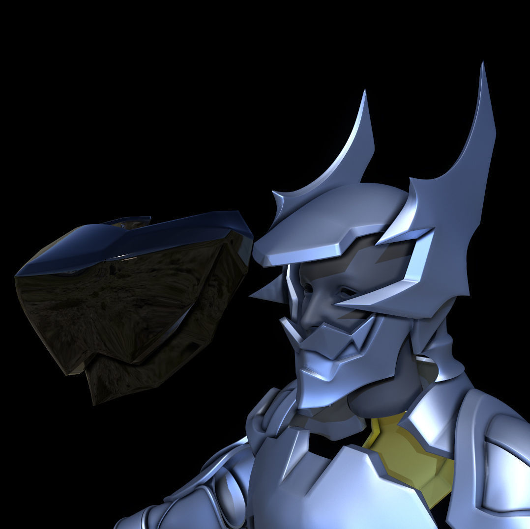 Kingdom hearts Ventus Armor 3D print model_2