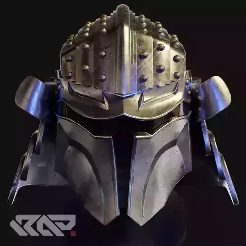 Samurai Mandalorian 3d 