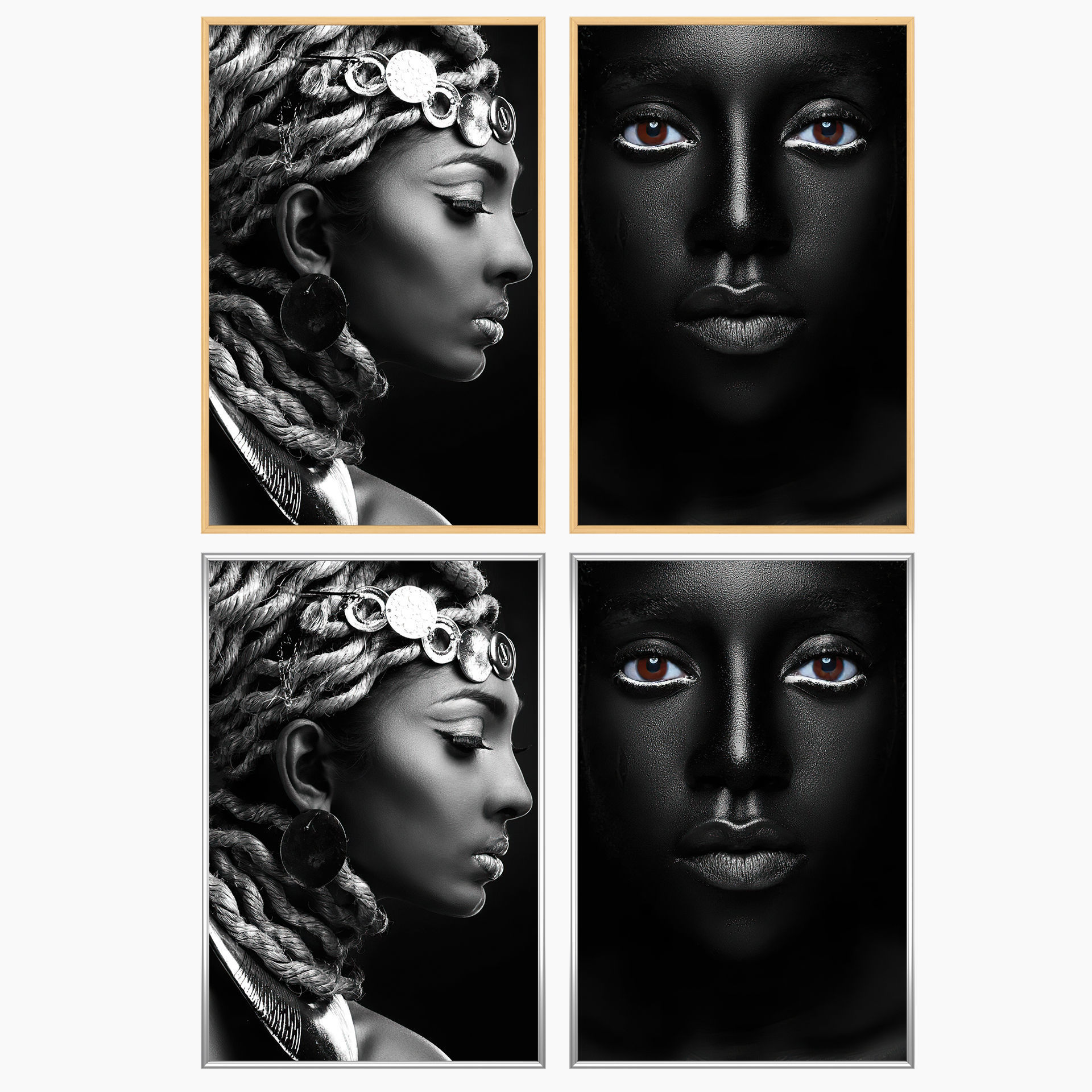 Wall Art Set 3744 3D model_2