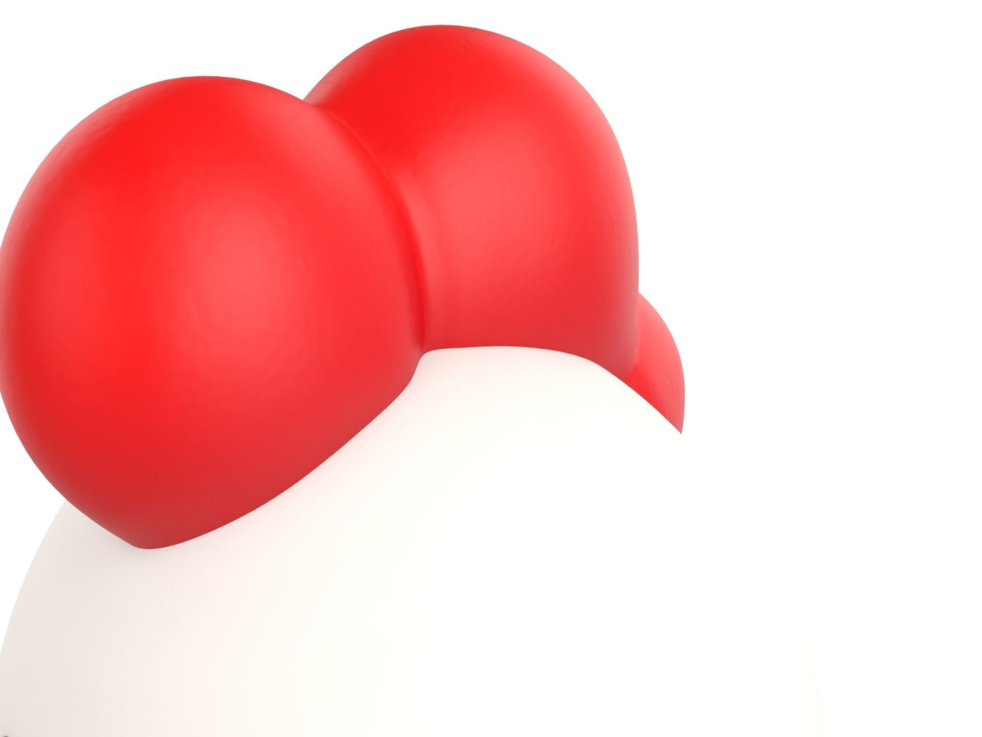 Prop130 Chicken Head 3D model_9