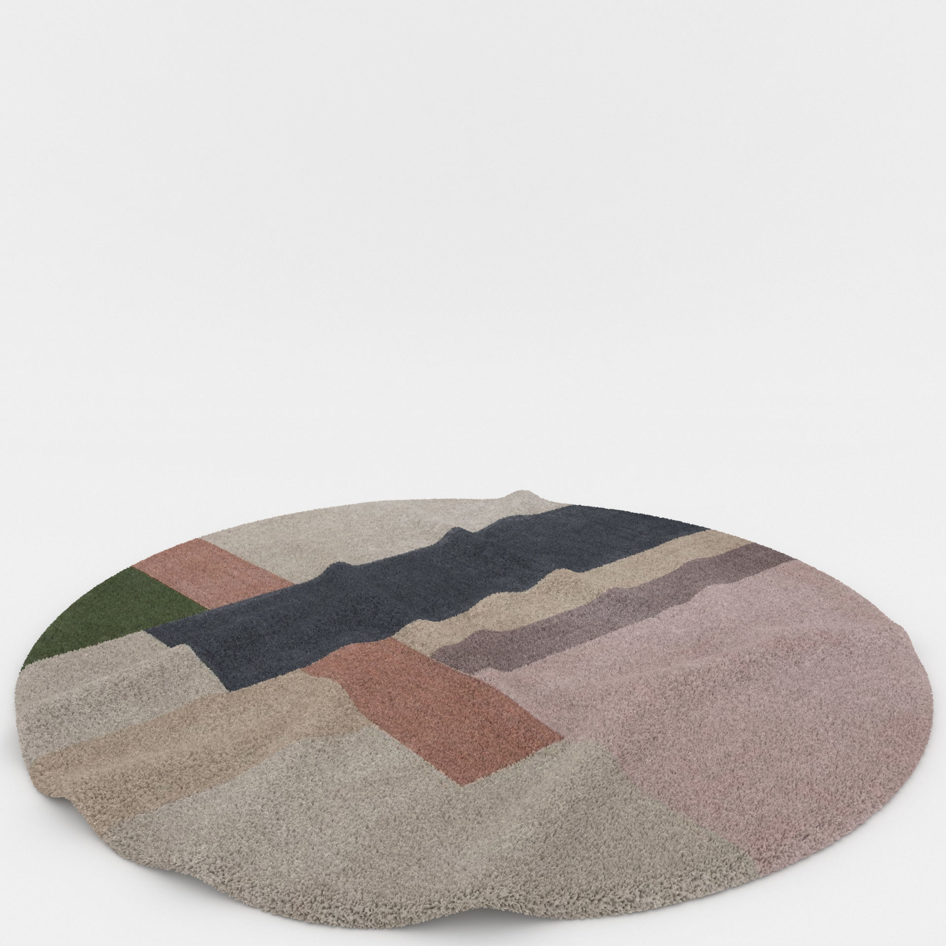 Rugs No 720 Low-poly 3D model_5