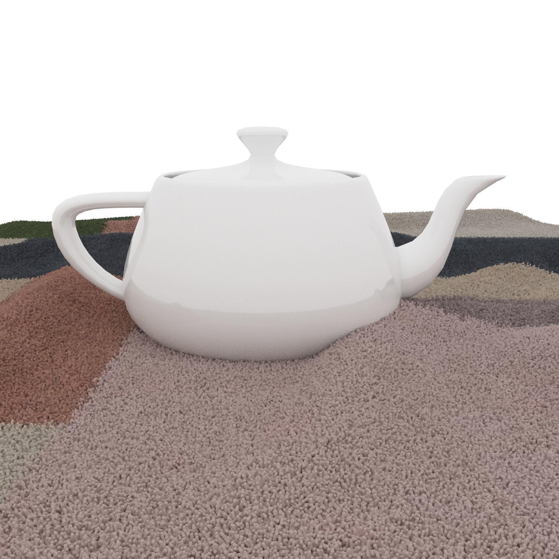 Rugs No 720 Low-poly 3D model_6