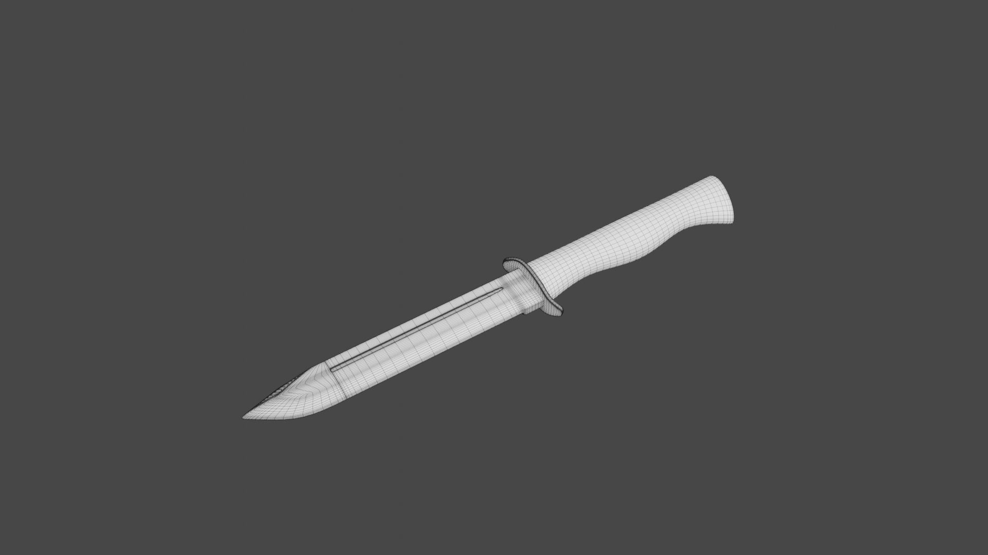 Knife K1 3D print model_5