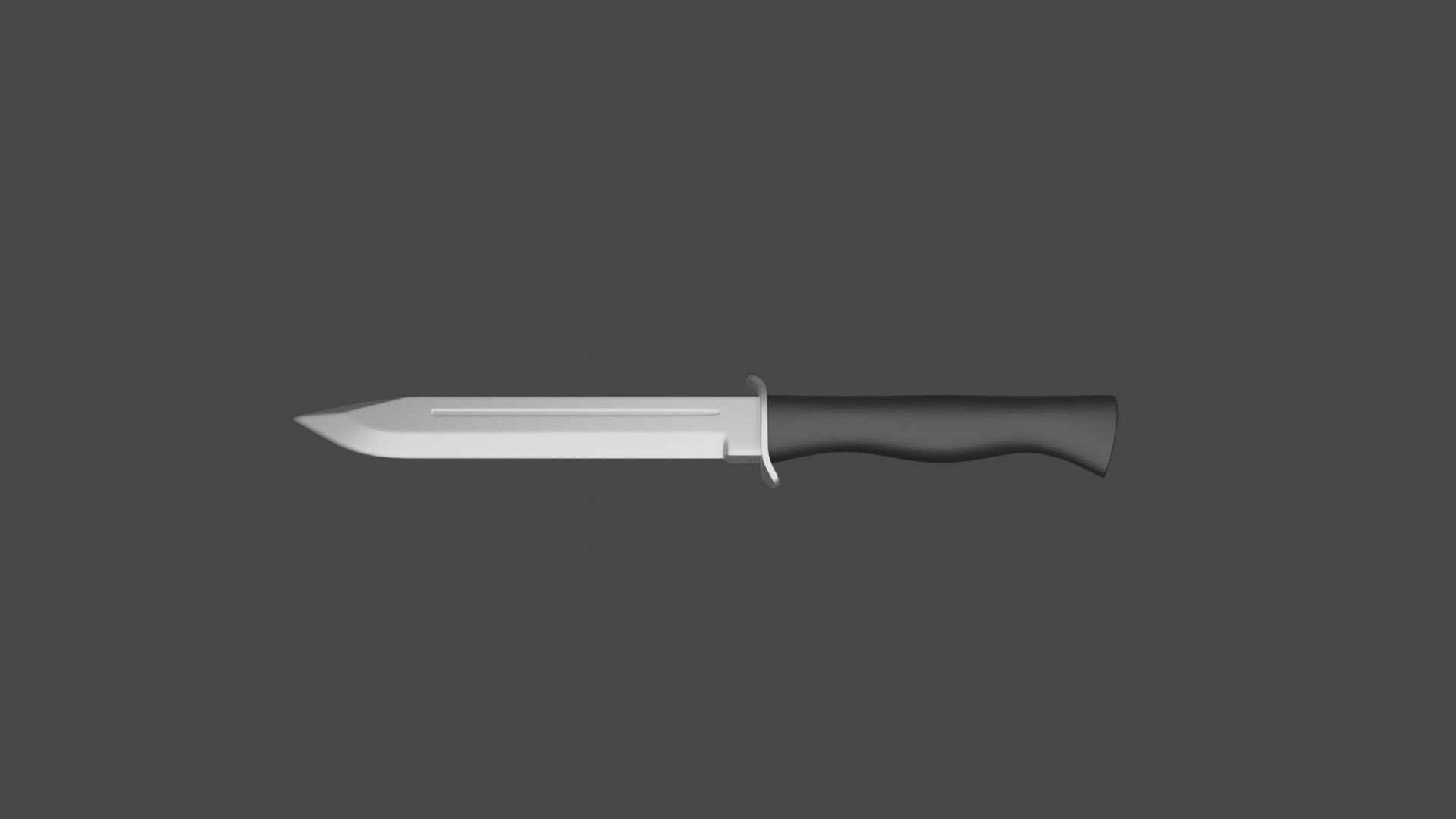 Knife K1 3D print model_1