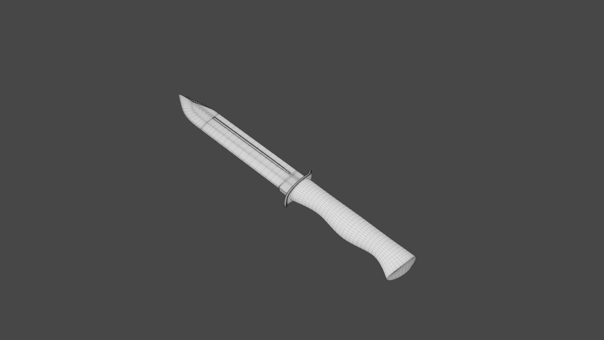 Knife K1 3D print model_6