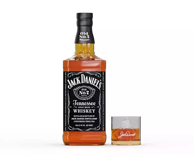 Jack Daniels whiskey bottle
