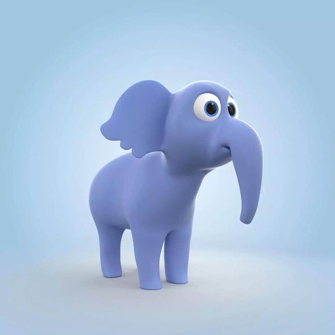Elephant 3D model_0