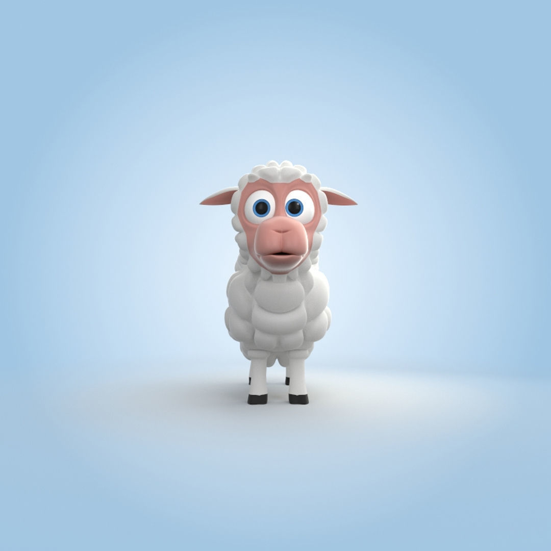 Sheep 3D model_3