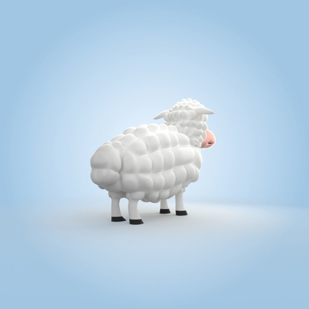 Sheep 3D model_1