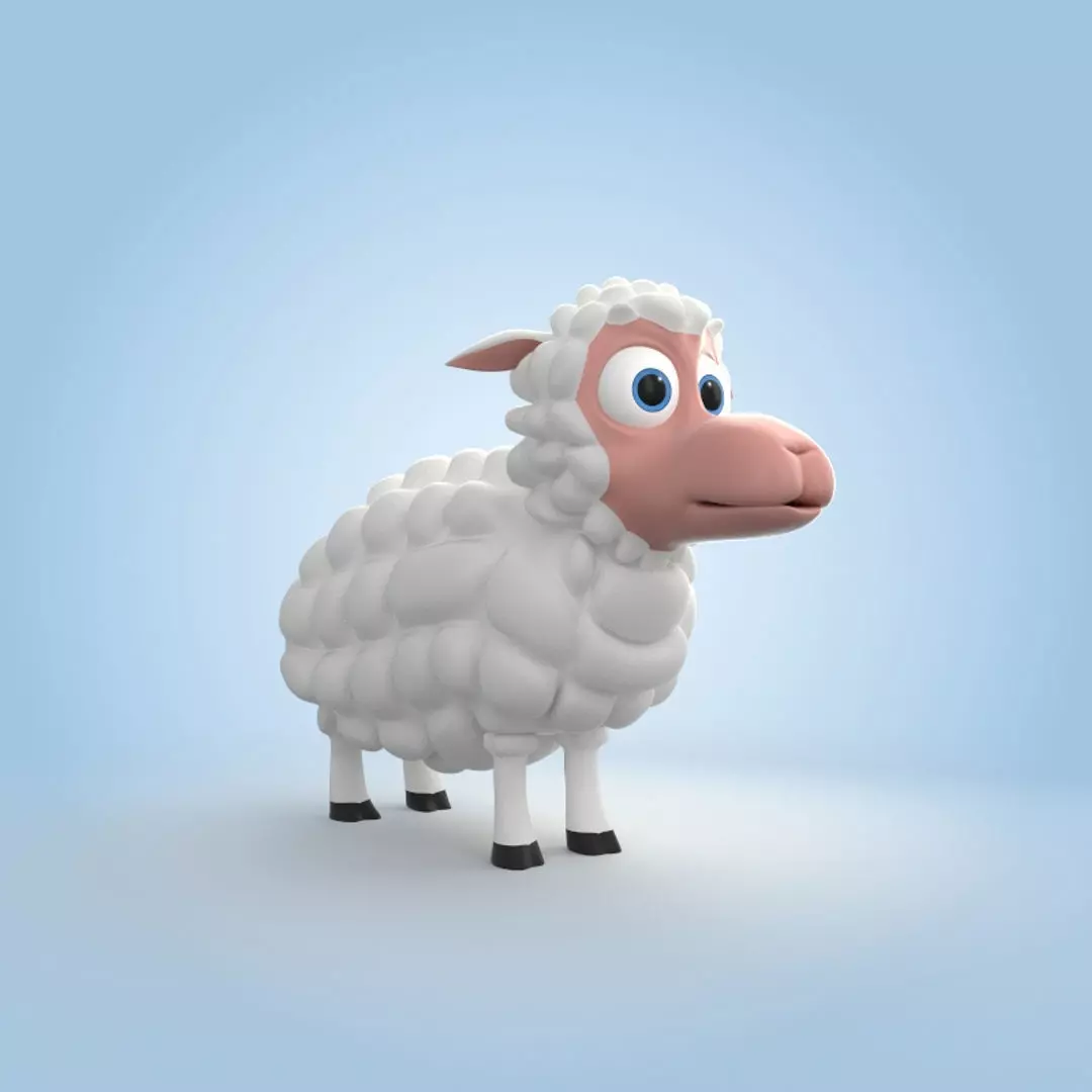 Sheep 3D model_0