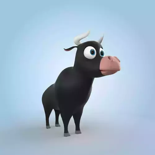 Cartoon Bull