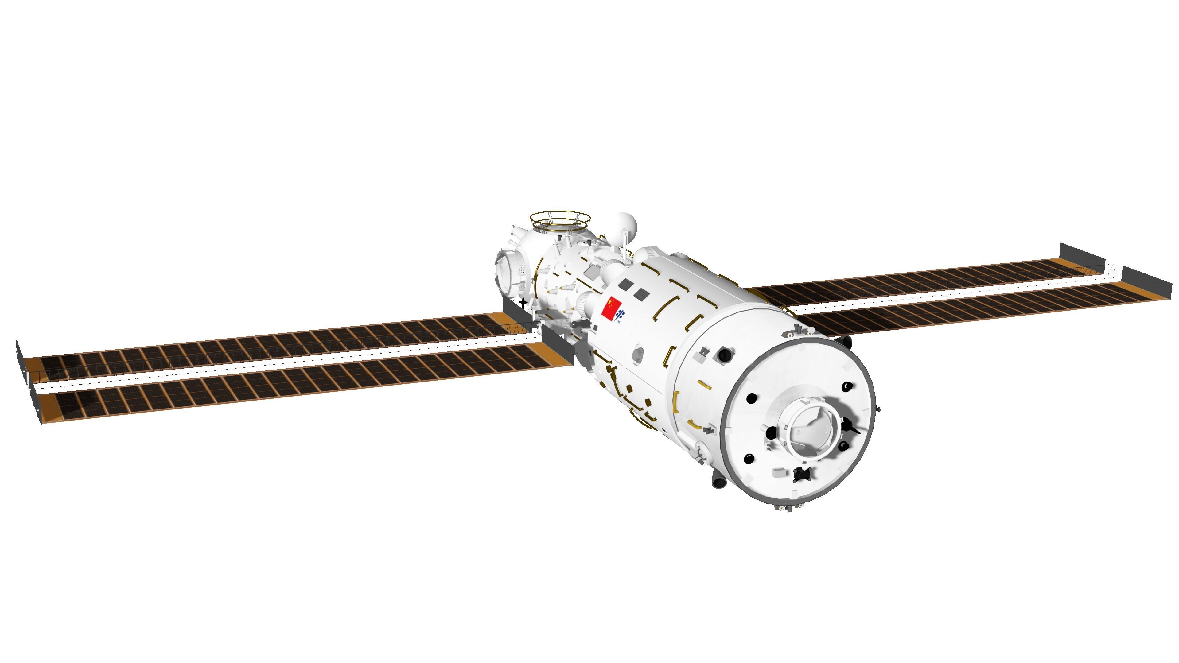 Tianhe core module - blender - fbx 3D model_3