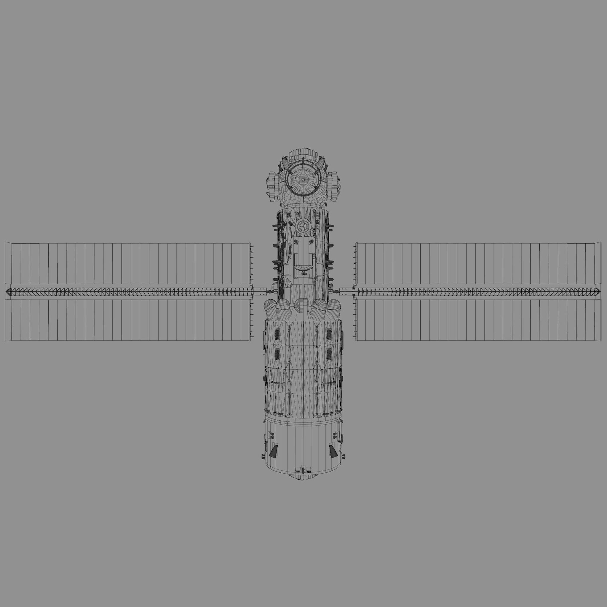 Tianhe core module - blender - fbx 3D model_9