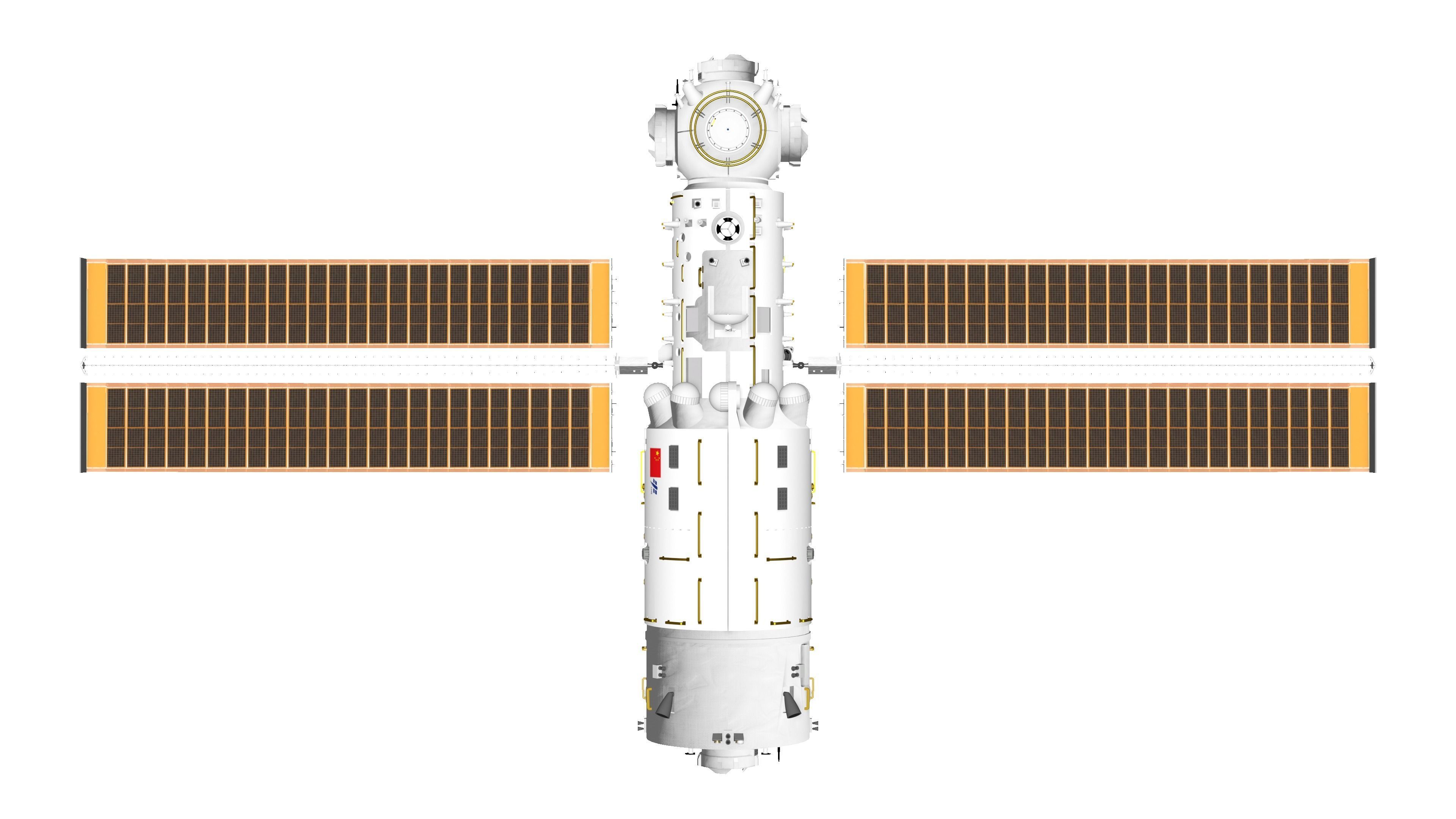 Tianhe core module - blender - fbx 3D model_2