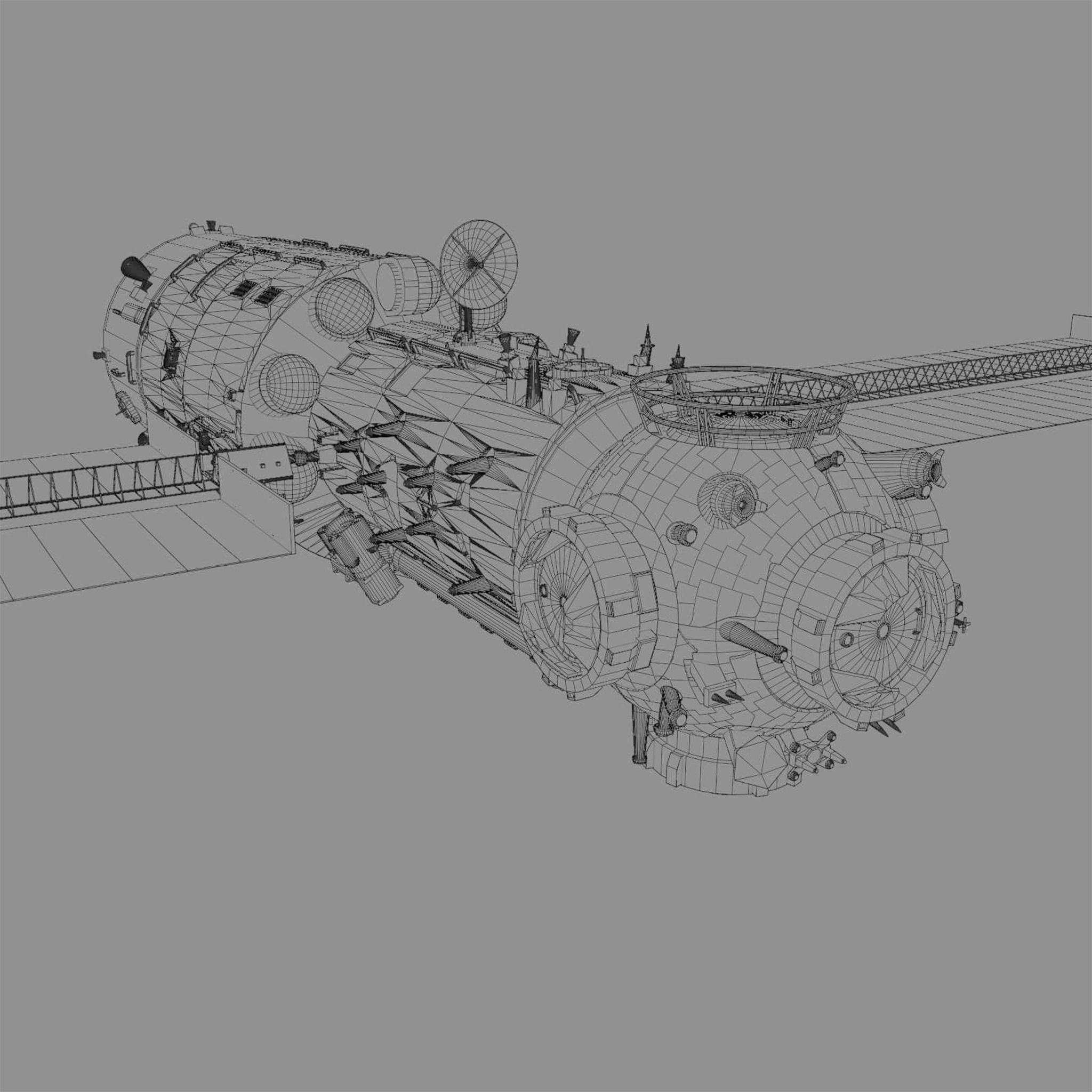 Tianhe core module - blender - fbx 3D model_7