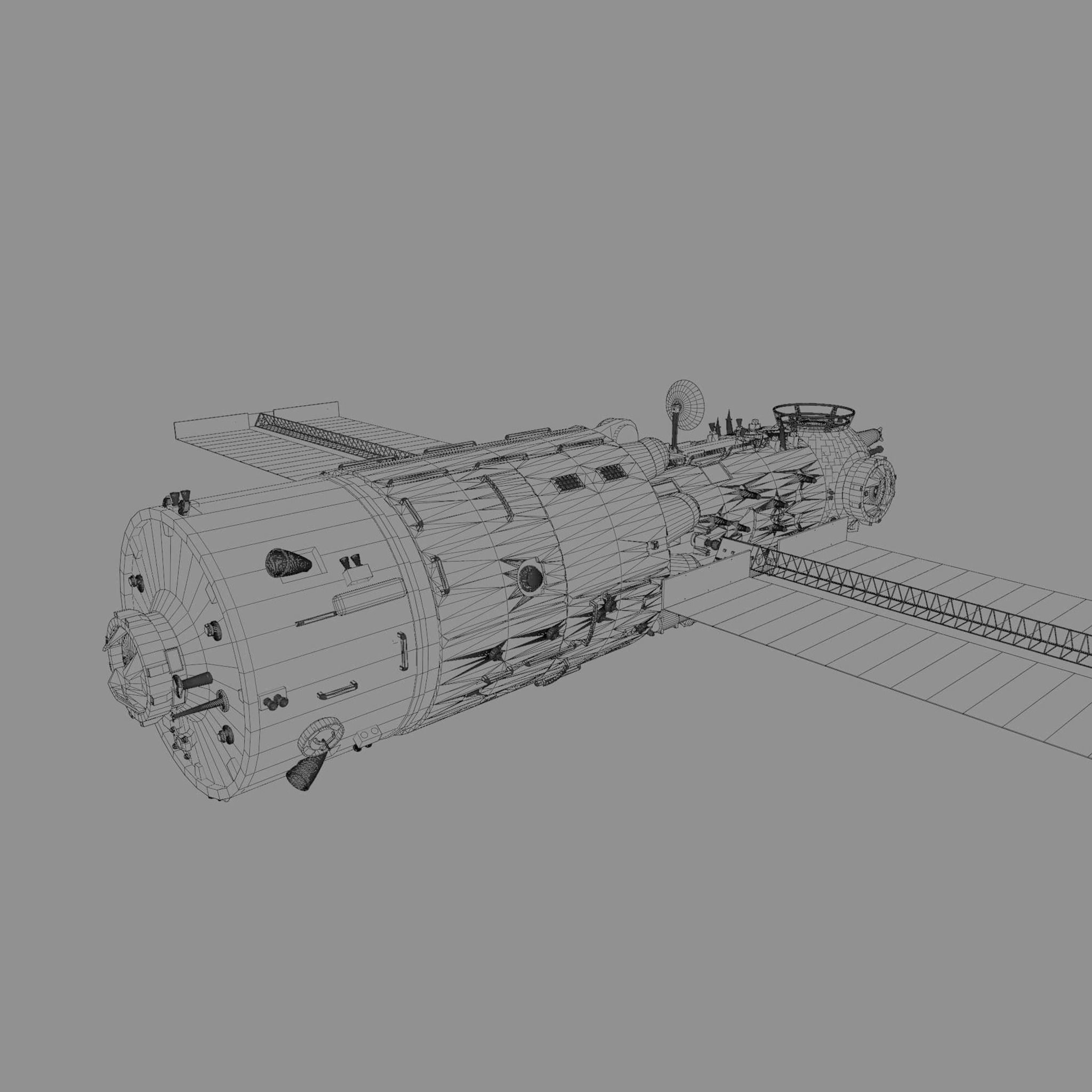 Tianhe core module - blender - fbx 3D model_8