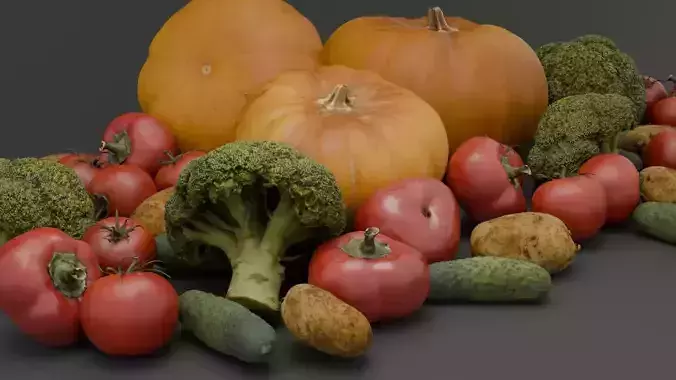 Vegetables set 1