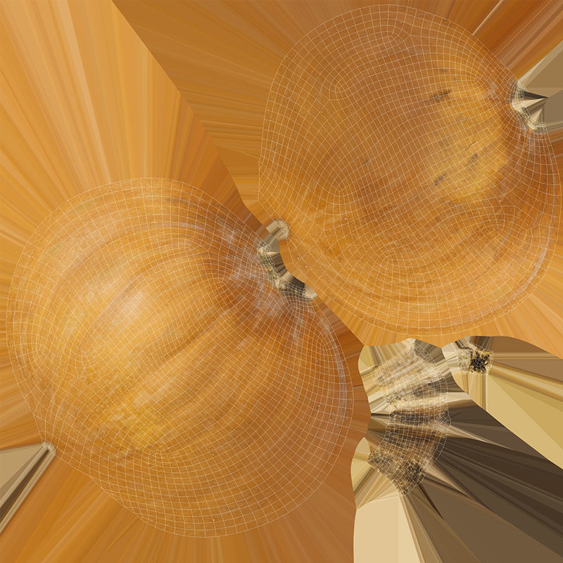 Vegetables set 1 Low-poly 3D model_33