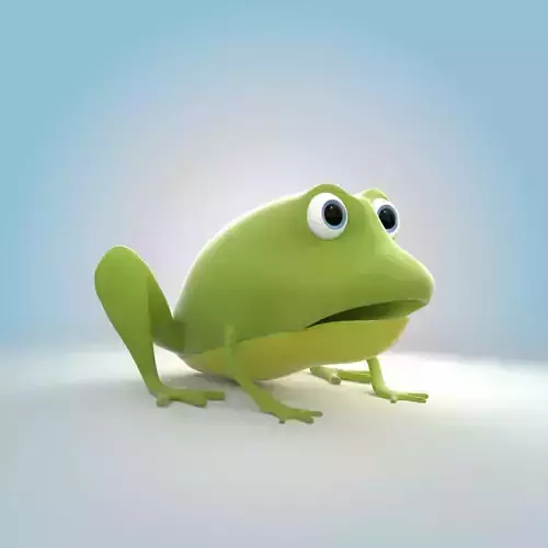 Cartoon Frog