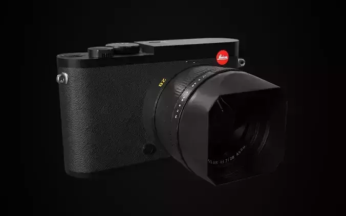 Leica Q2 model Low-poly 3D model