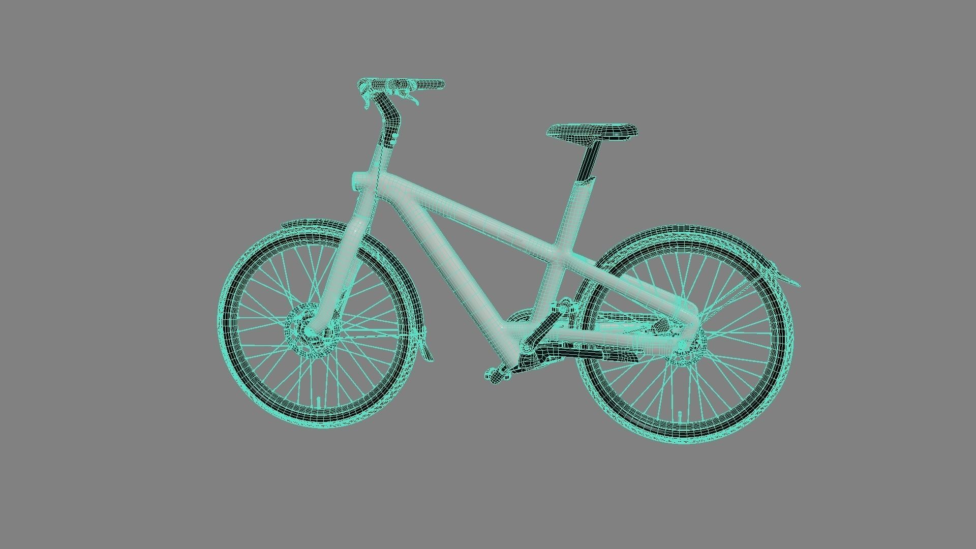 VanMoof A5 high quality 3D model_42