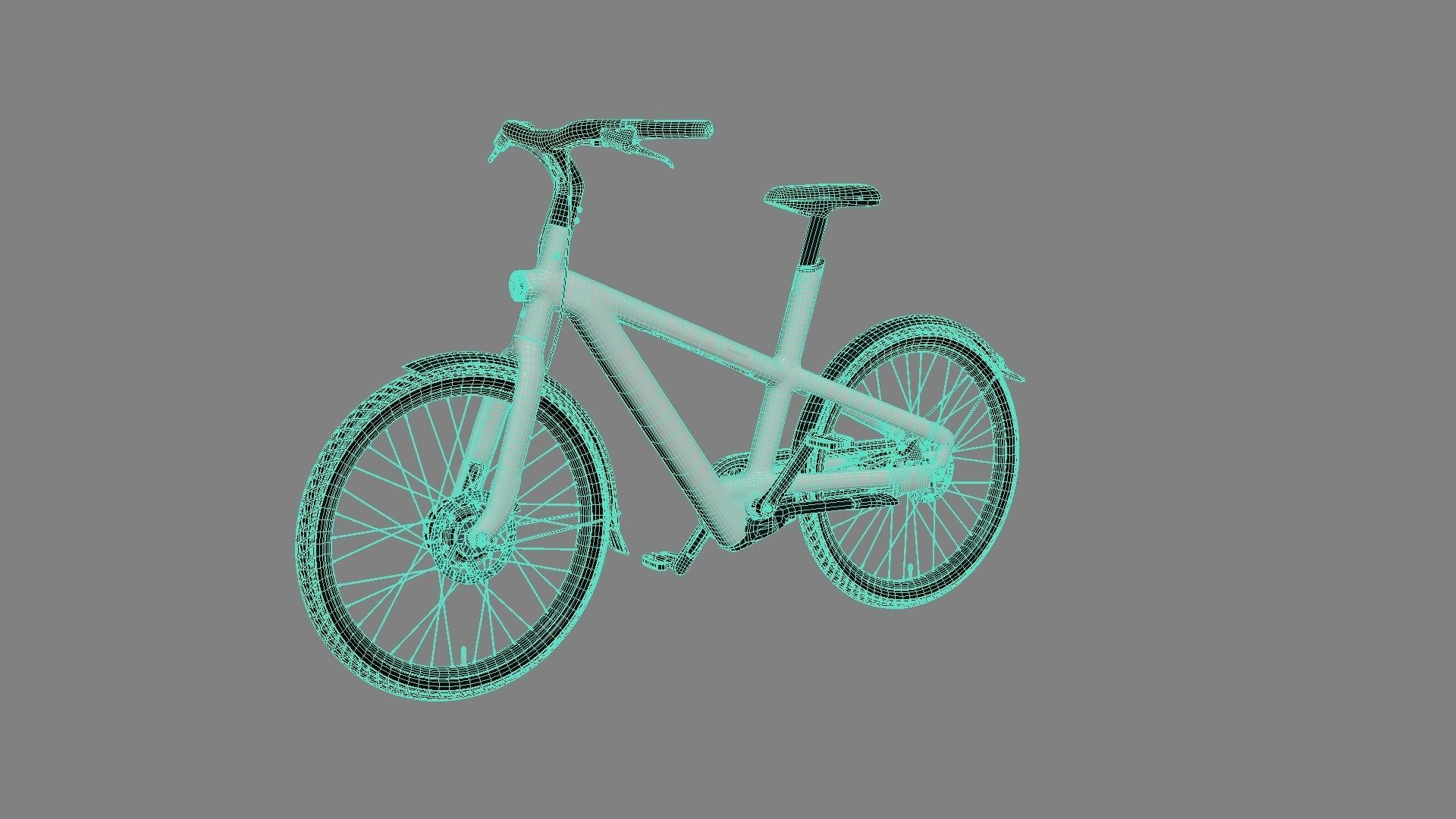 VanMoof A5 high quality 3D model_38