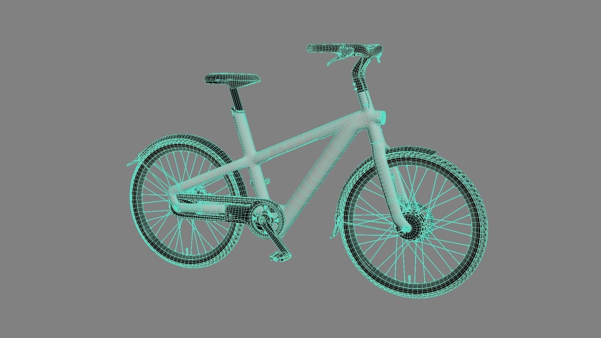 VanMoof A5 high quality 3D model_27