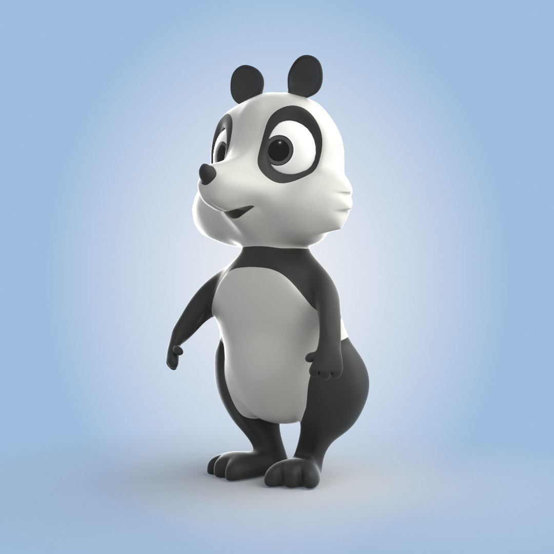 Panda 3D model_3