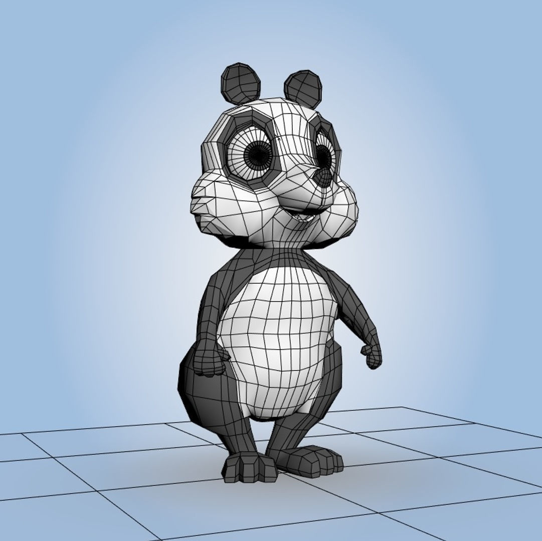 Panda 3D model_5