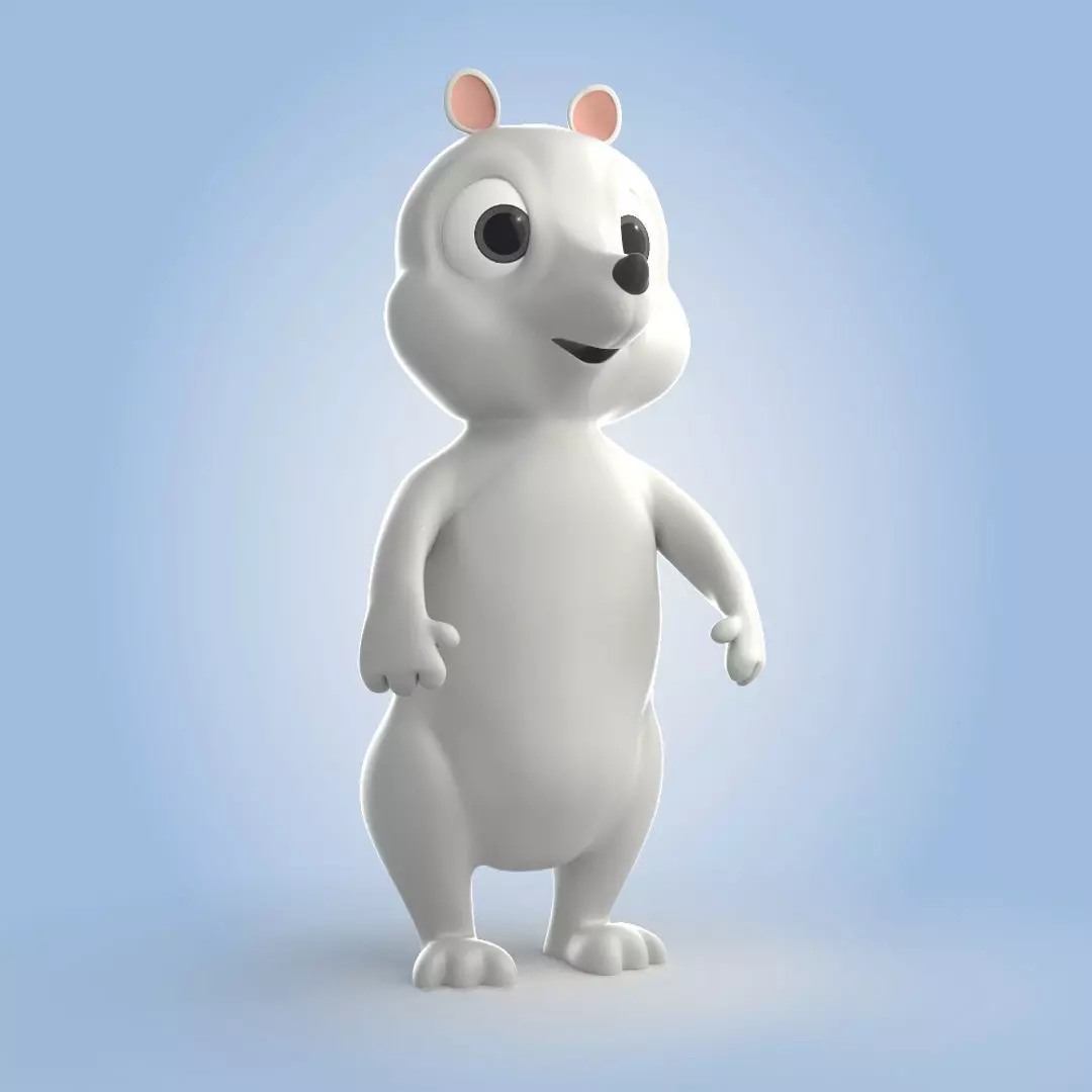 Polar Bear 3D model_0