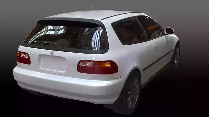 Civic EG6 BEST EVERY MODEL 3D model