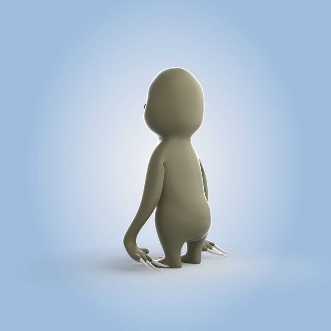 Sloth 3D model_3