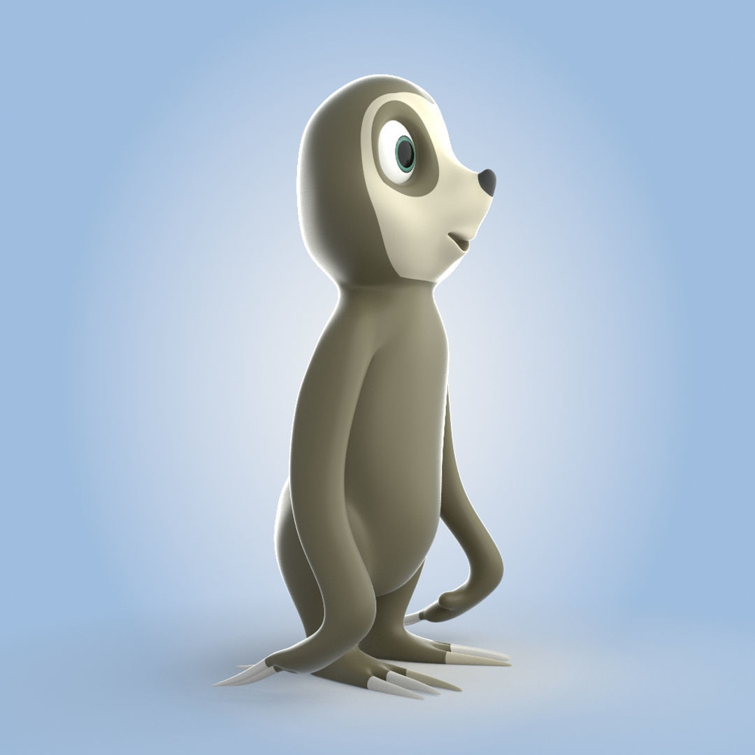Sloth 3D model_1