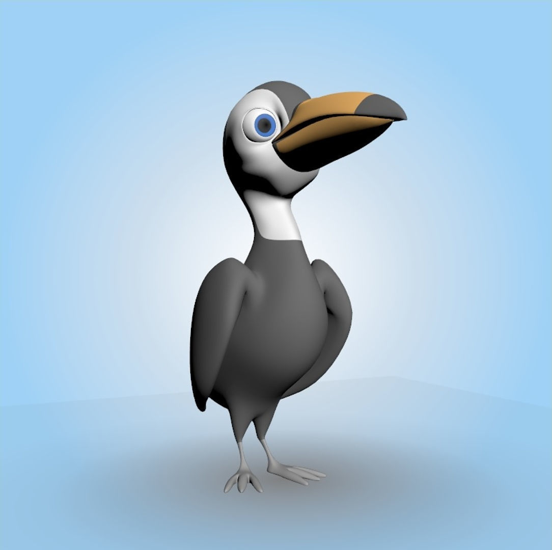 Toucan 3D model_4
