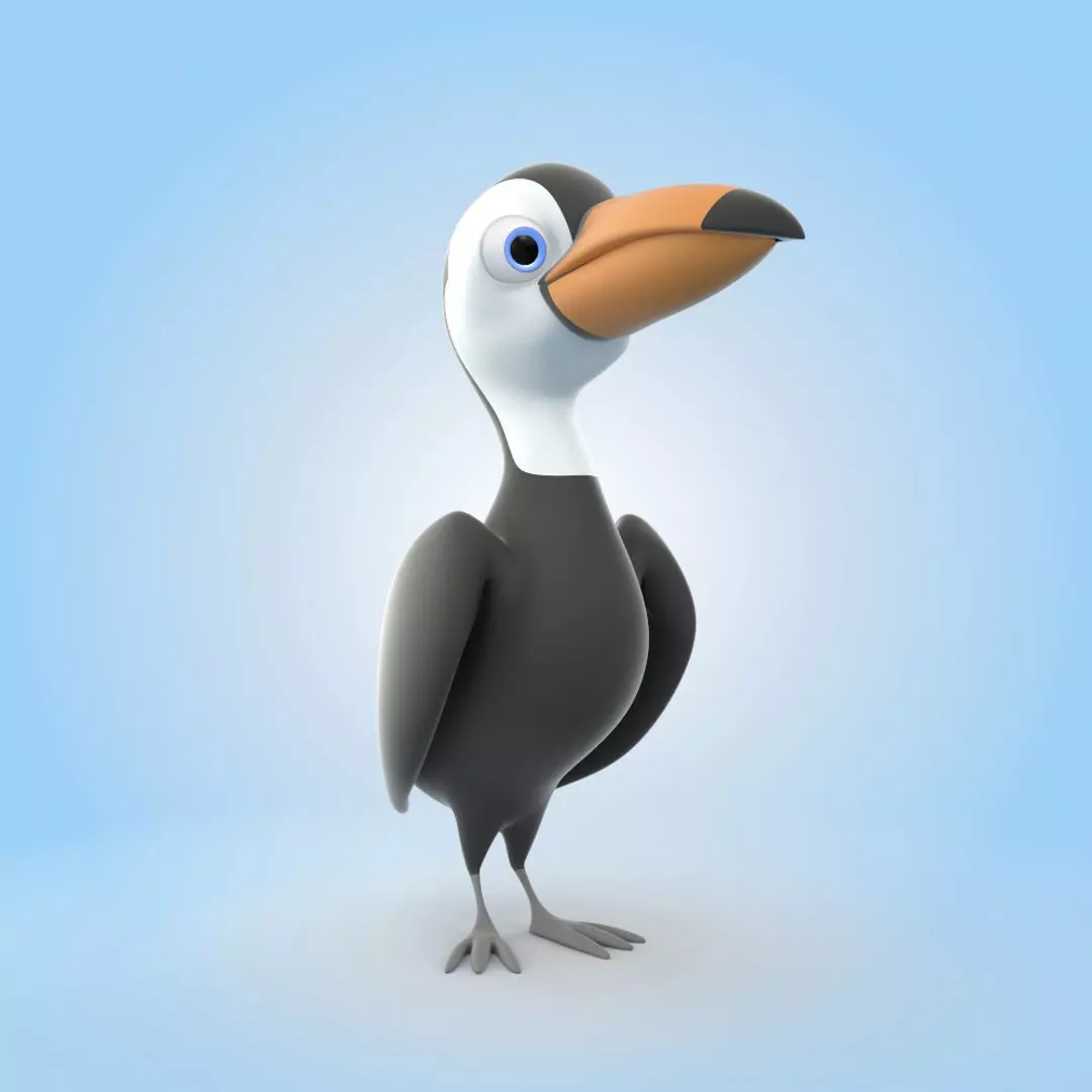 Toucan 3D model_0