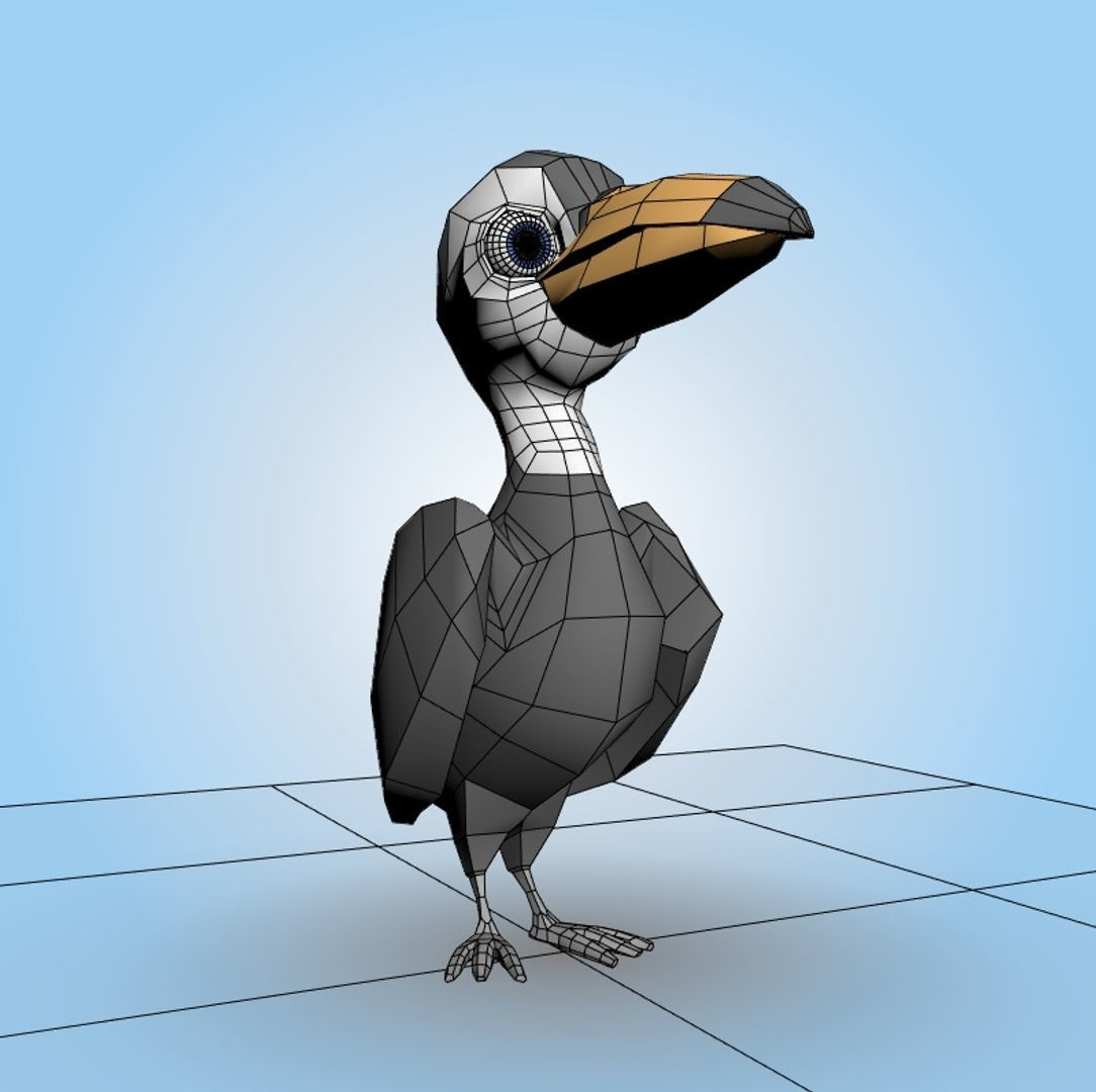 Toucan 3D model_5