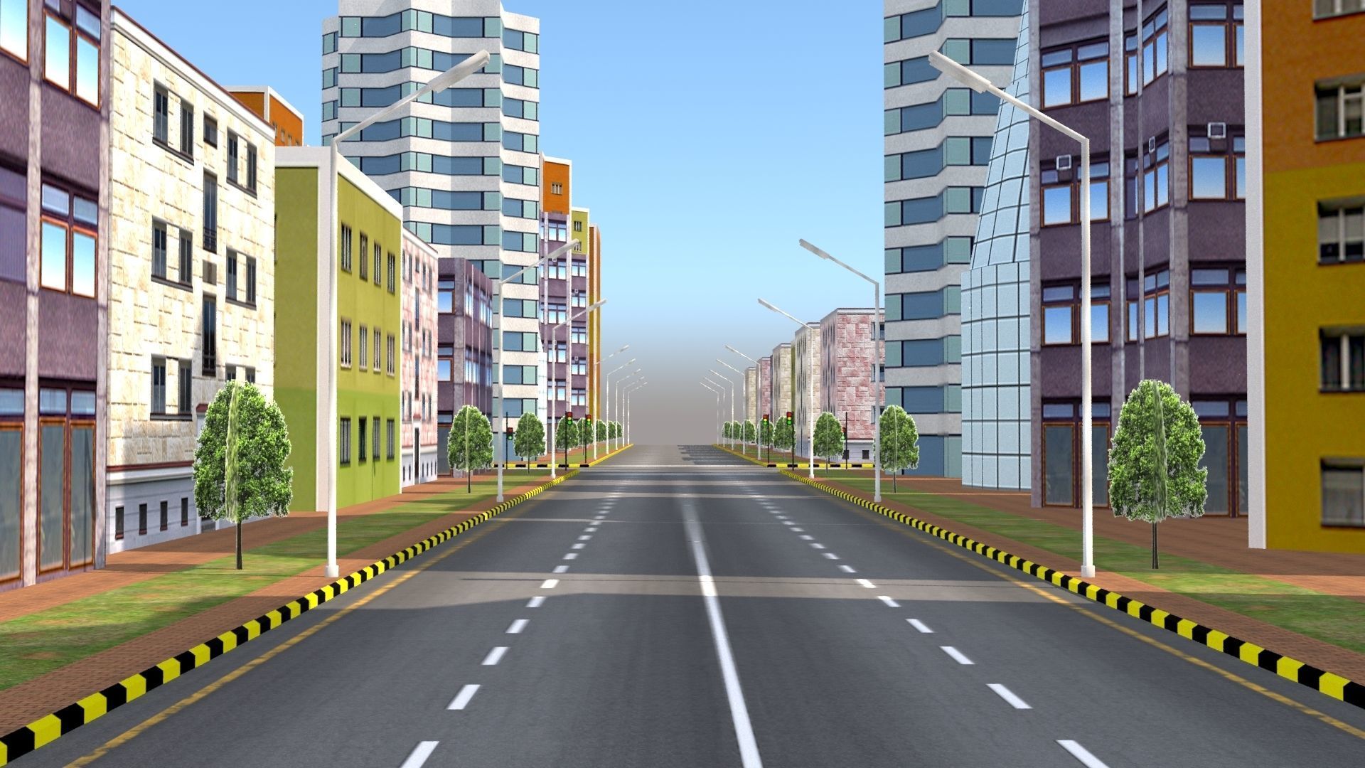 Assault Racing Track Challenge 3D Model 2025 3D model_3