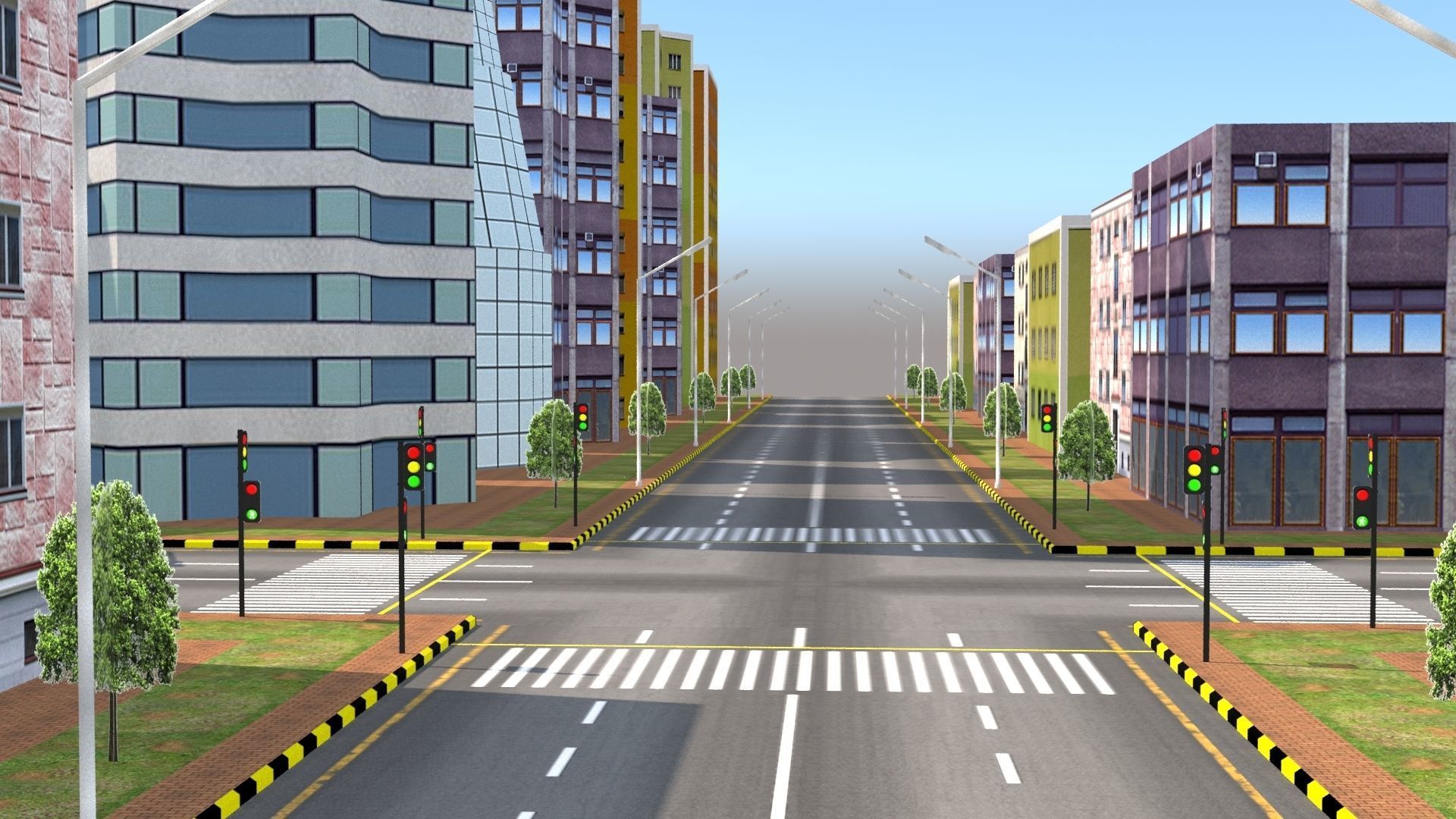 Assault Racing Track Challenge 3D Model 2025 3D model_17