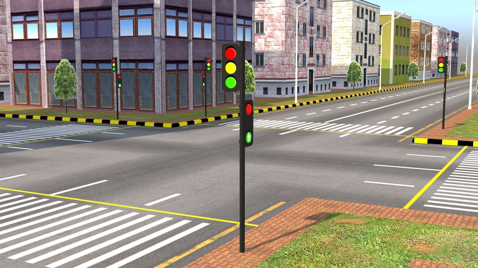 Assault Racing Track Challenge 3D Model 2025 3D model_10