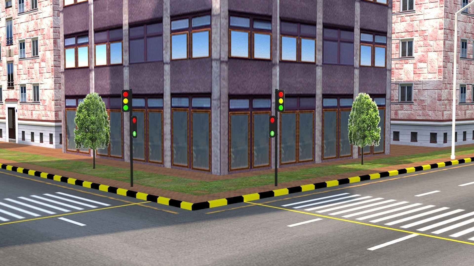 Assault Racing Track Challenge 3D Model 2025 3D model_13