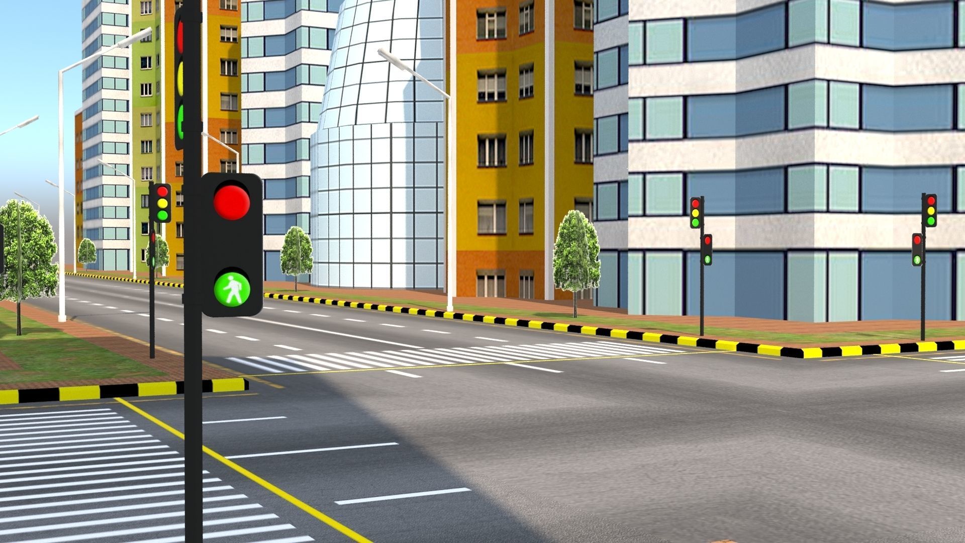 Assault Racing Track Challenge 3D Model 2025 3D model_7