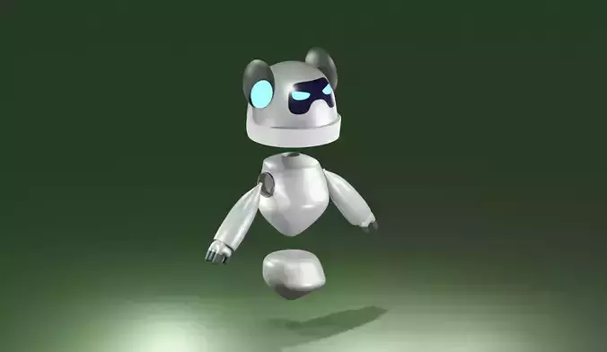Floating Body Robot 3D Model 3D model