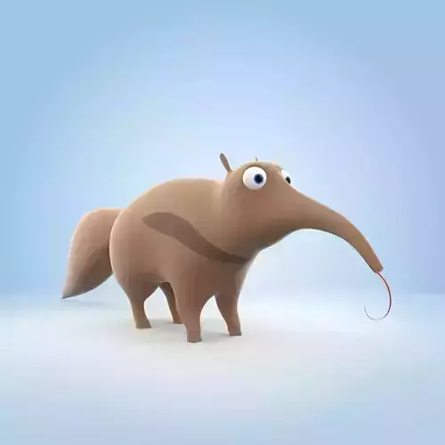 Anteater 3D model