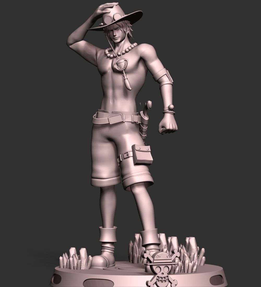 Ace - One Piece 3D print model_18
