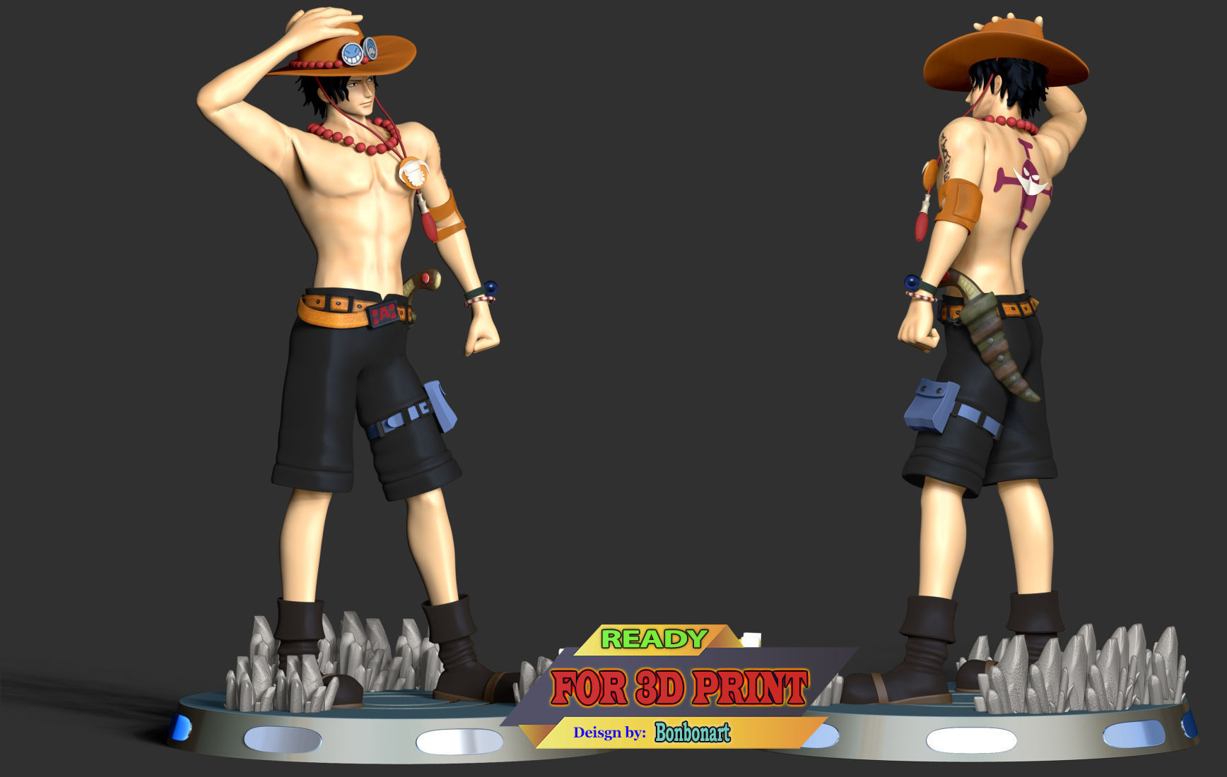 Ace - One Piece 3D print model_5