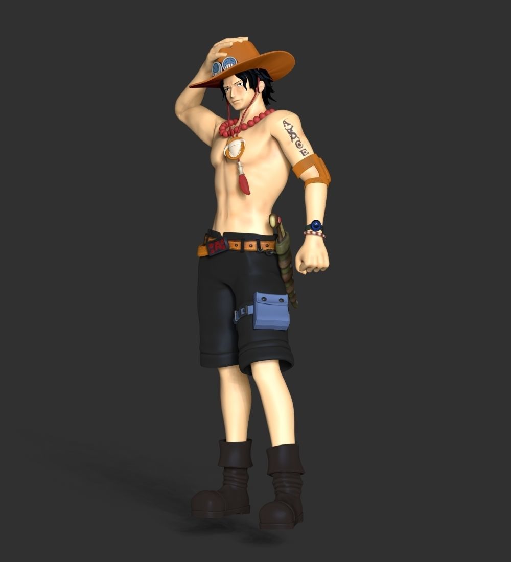 Ace - One Piece 3D print model_14